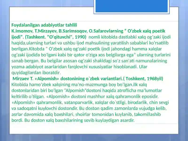 Maktabgacha yoshdagi bolalarni xalq og'zaki ijodining ta'limiy-tarbiyaviy ahamiyati 3