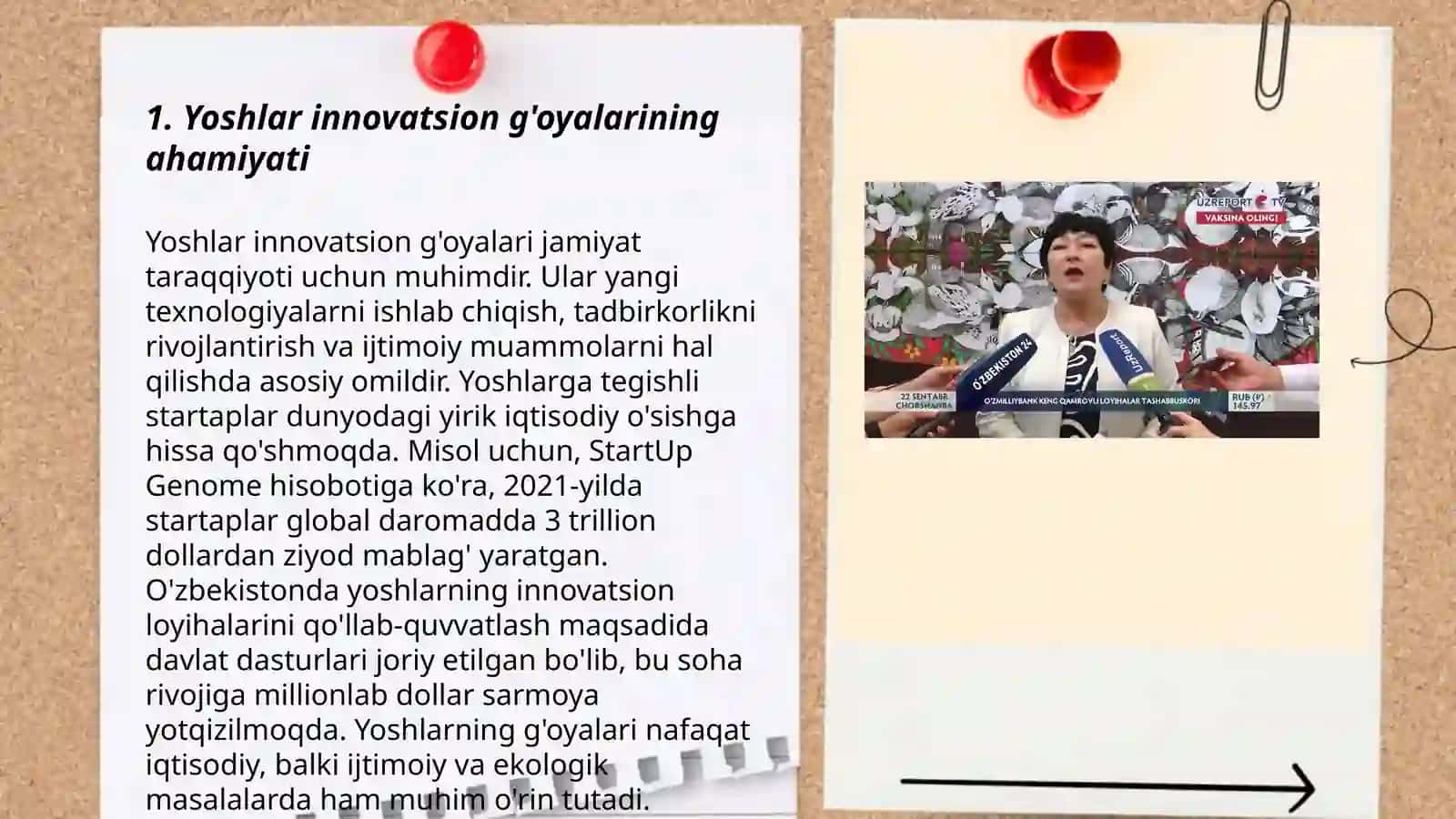 Yoshlar-innovatsion goyalar tashabbuskori mavzusida korgazmali material tayorlash 3