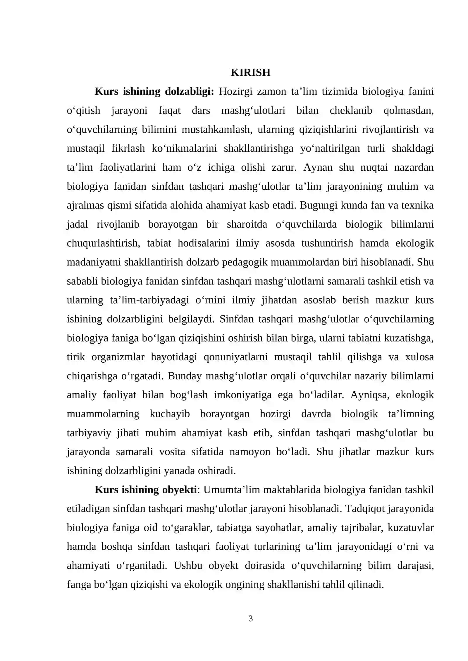 BIOLOGIYA FANIDAN SINFDAN TASHQARI MASHG‘ULOTLAR 3