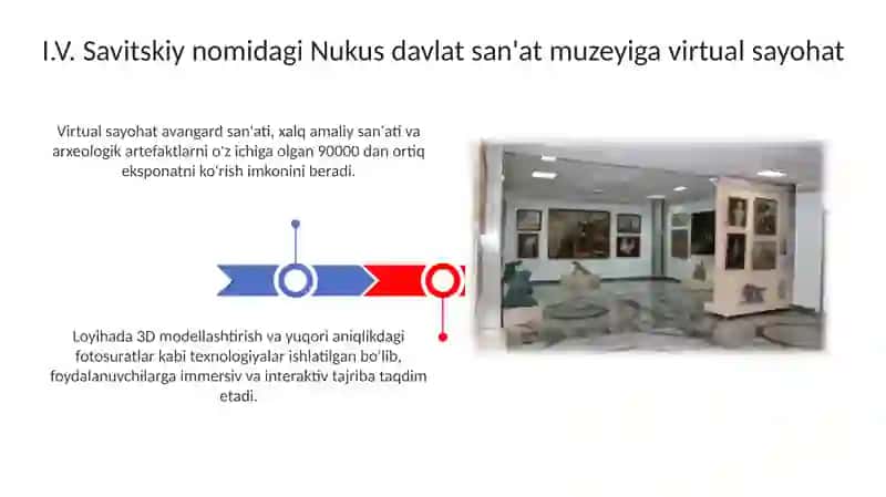 I.V. Savitskiy nomidagi Nukus davlat san'at muzeyiga virtual sayohat 3
