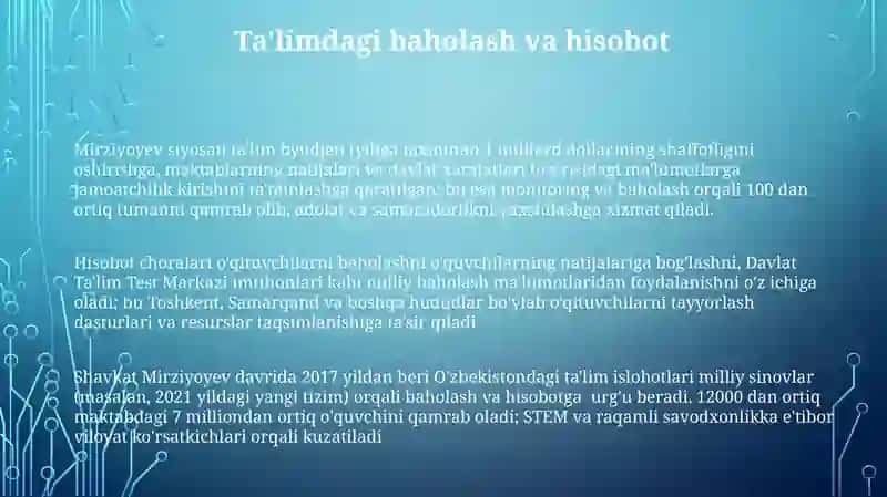 Ta'lim tarbiya masalalari 3
