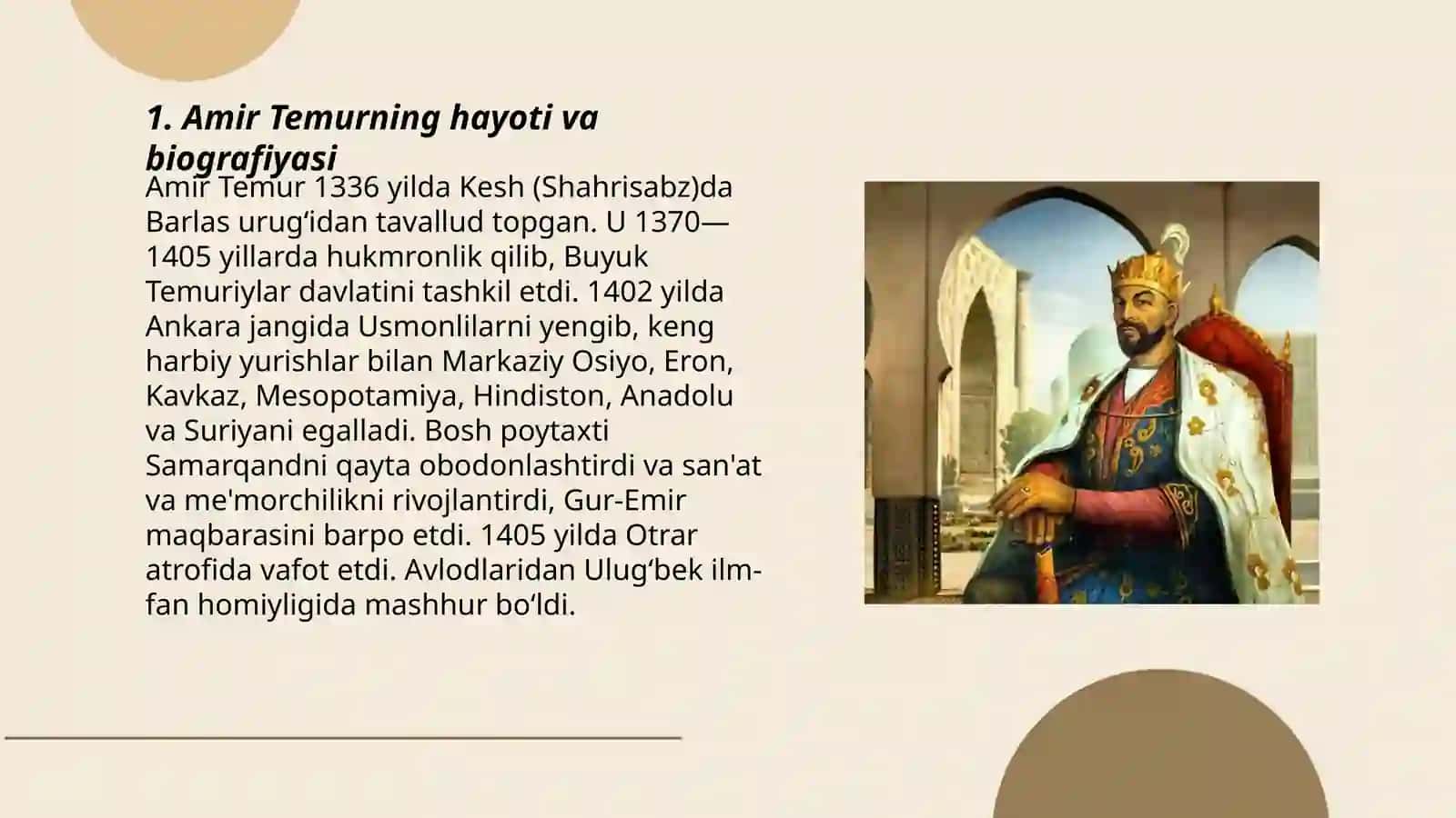 Amir Temur buyuk davlat arbobi 3