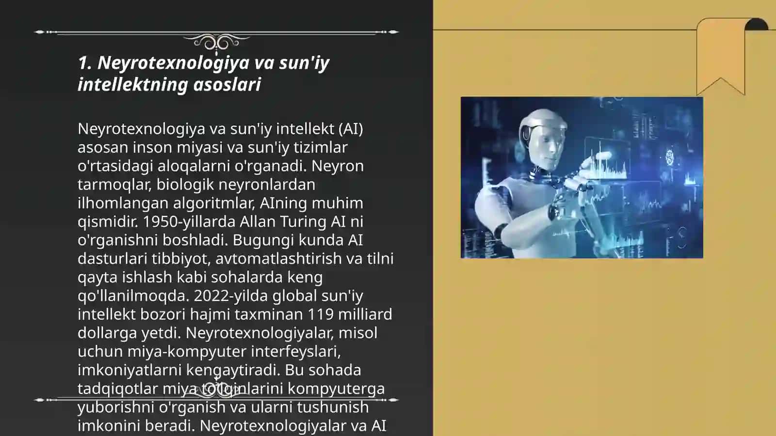 Neyrotexnologiya va sun'iy intellekt 3