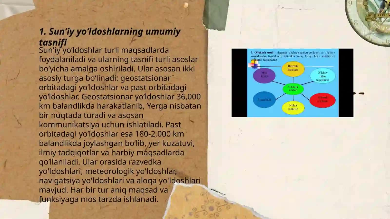 Yer sunʼiy yoʻldoshlarining turlari va ularning amaliy ahamiyati 3