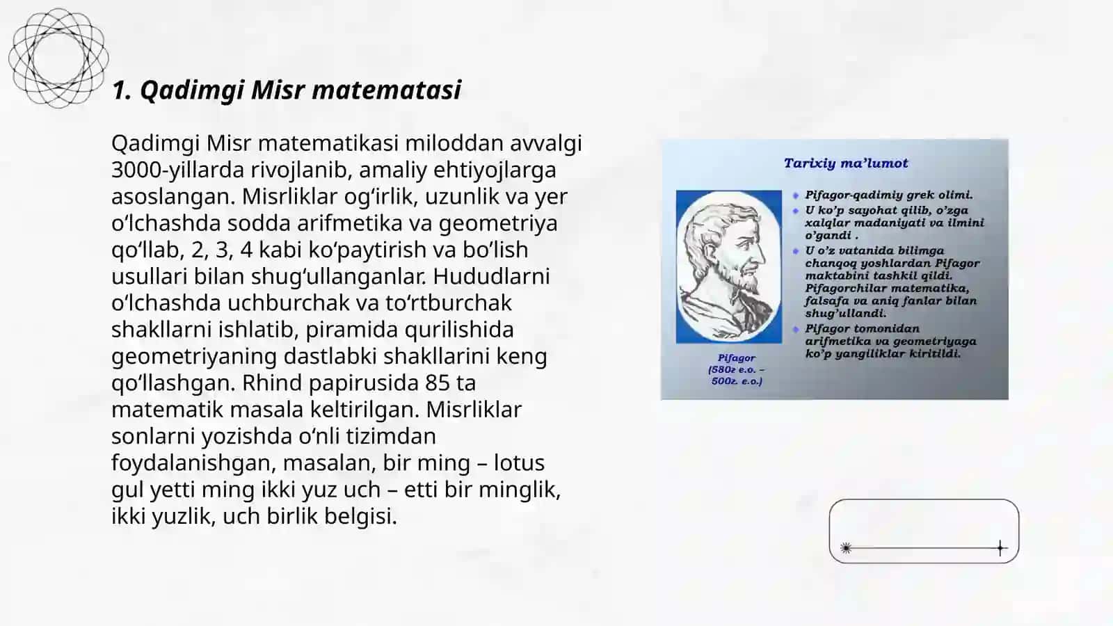 Matematikaning rivojlanish tarixi 3