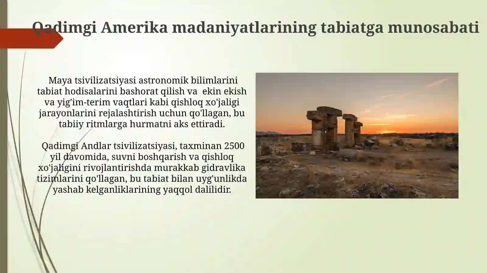 Qadimgi yozma yodgorliklarda tabiatni avaylab asrashga doir talimotlar 3