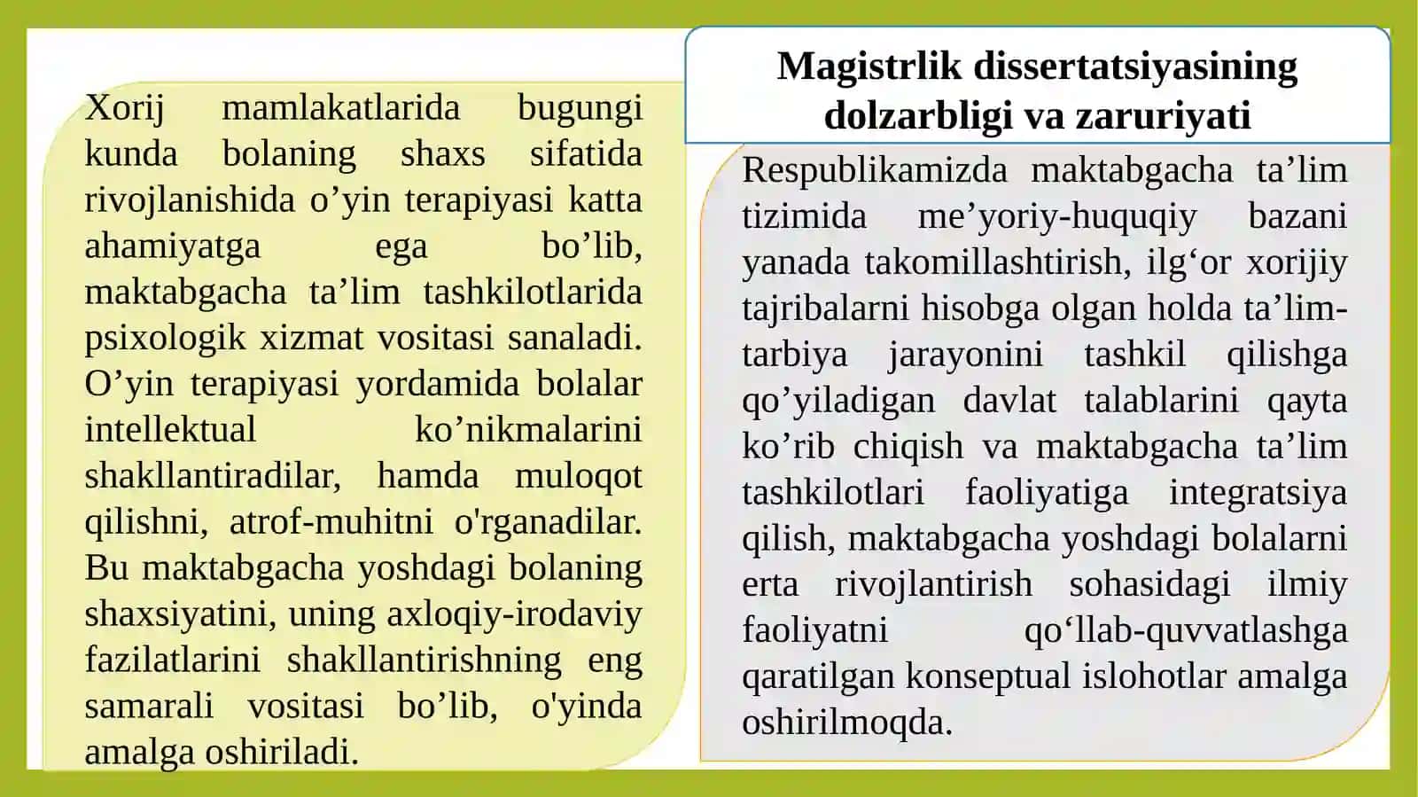 MAKTABGACHA TA’LIM TASHKILOTLARIDA O’YIN TERAPIYASINI QO’LLASH 3