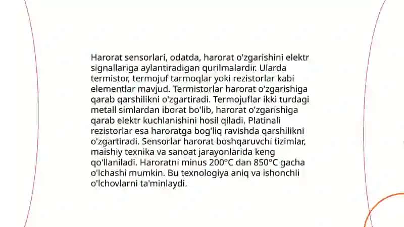 Harorat sensorlari 3