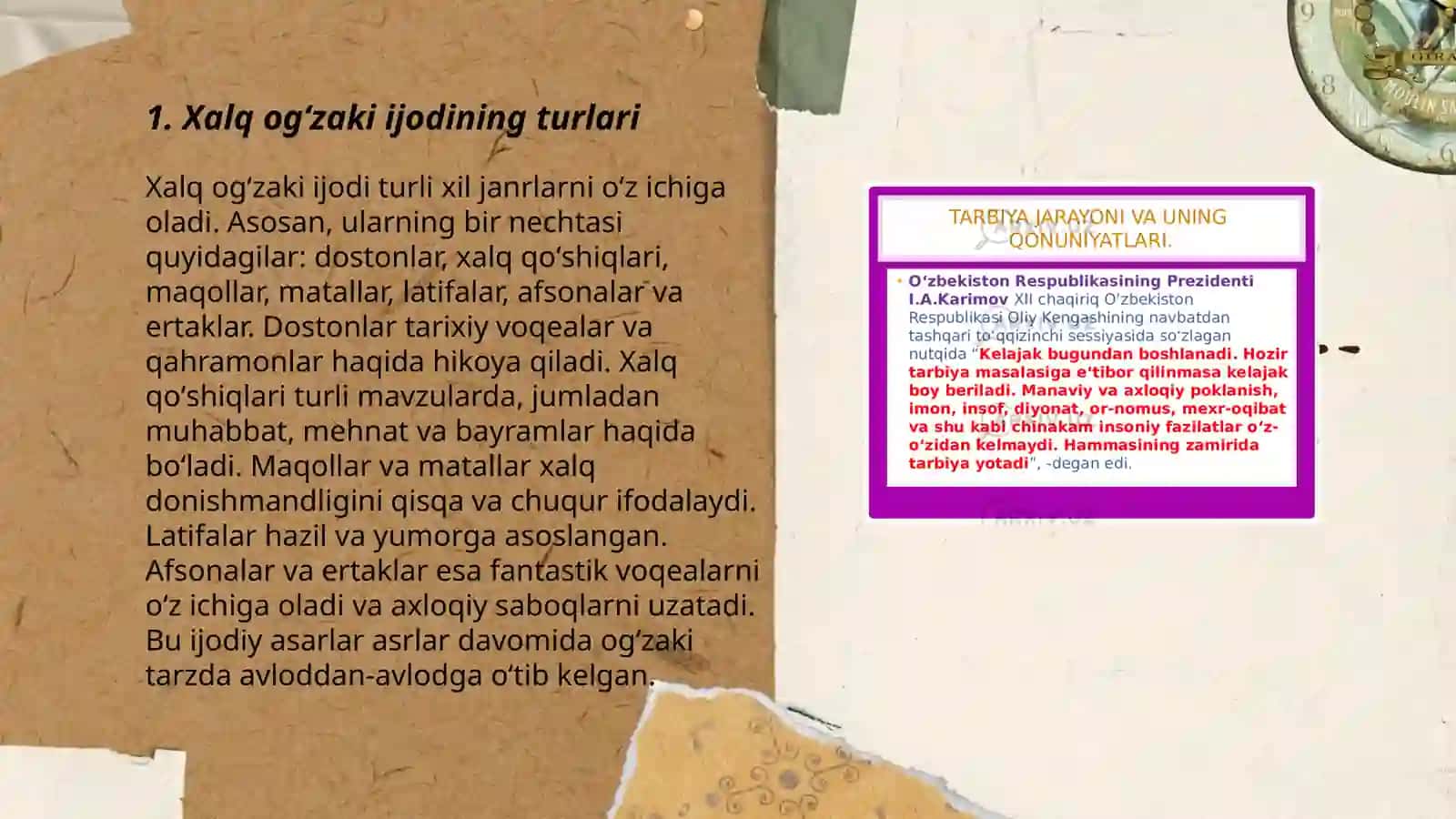Xalq ogʻzaki ijodida talim tarbiya 3