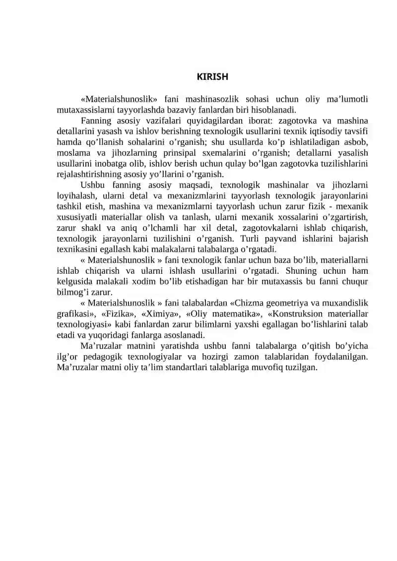 Materialshunoslik 3