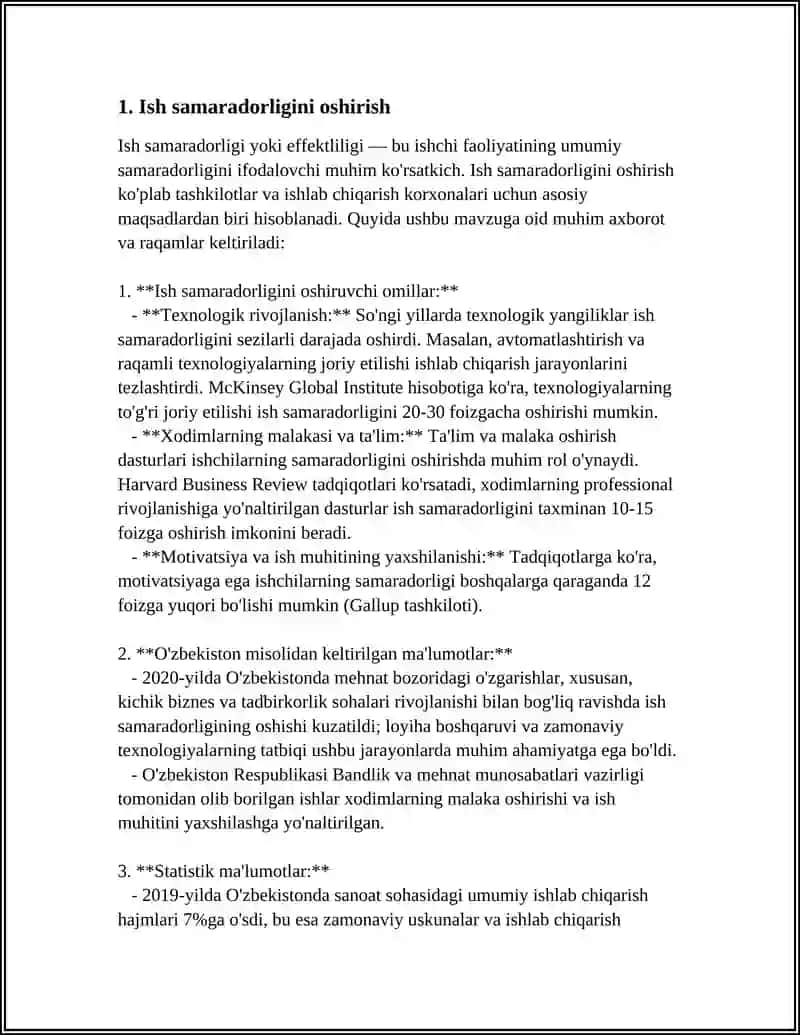 KASBIY FIKRLASHNING AFZALLIKLARI 3