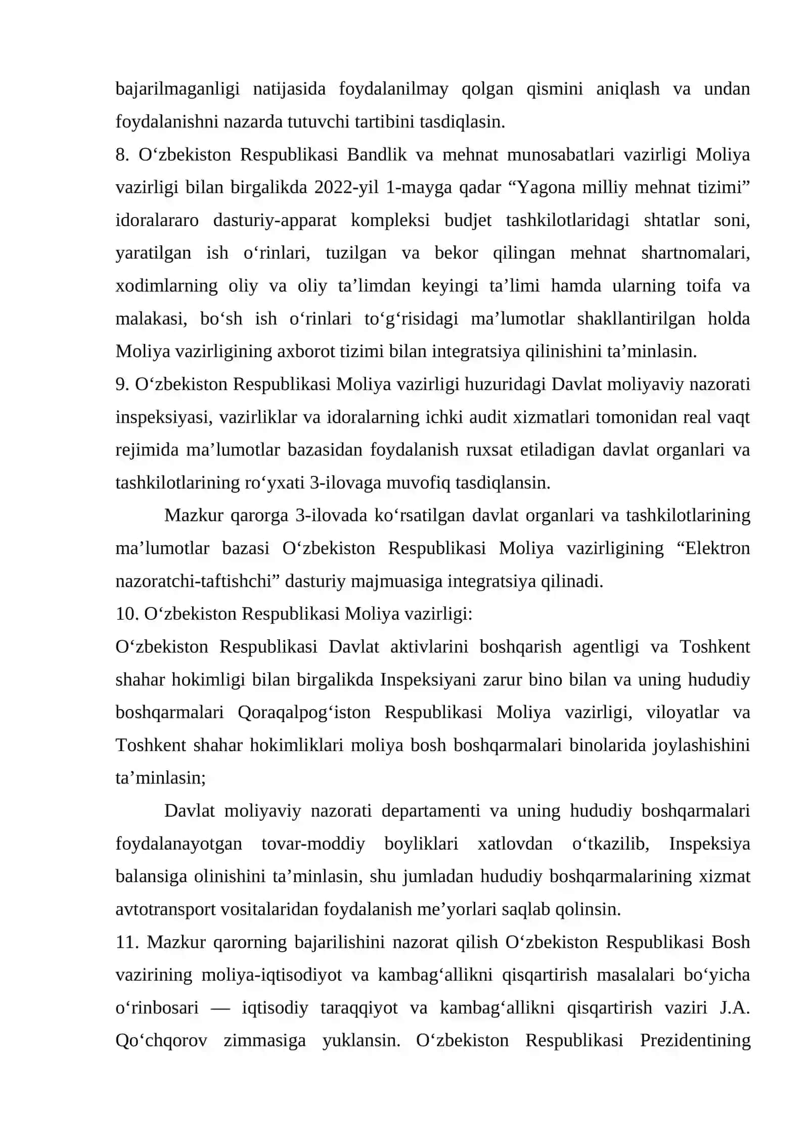 MOLIYAVIY NAZAROT QAMRAB OLISH SOHASI 3