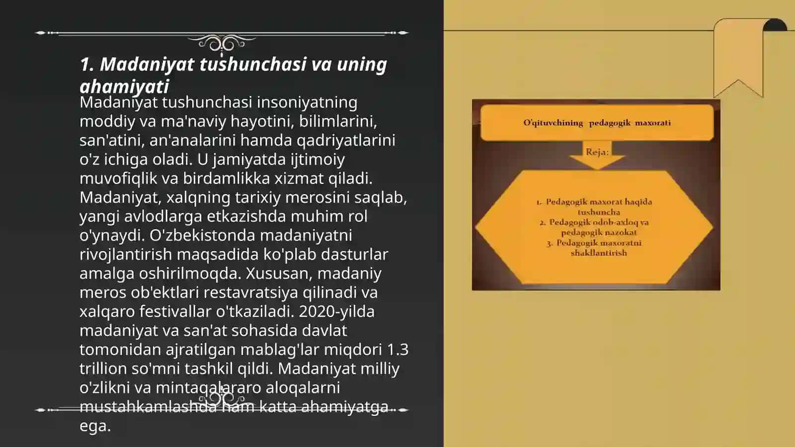 Sub madaniyat tushunchasi va ko'rinishi 3