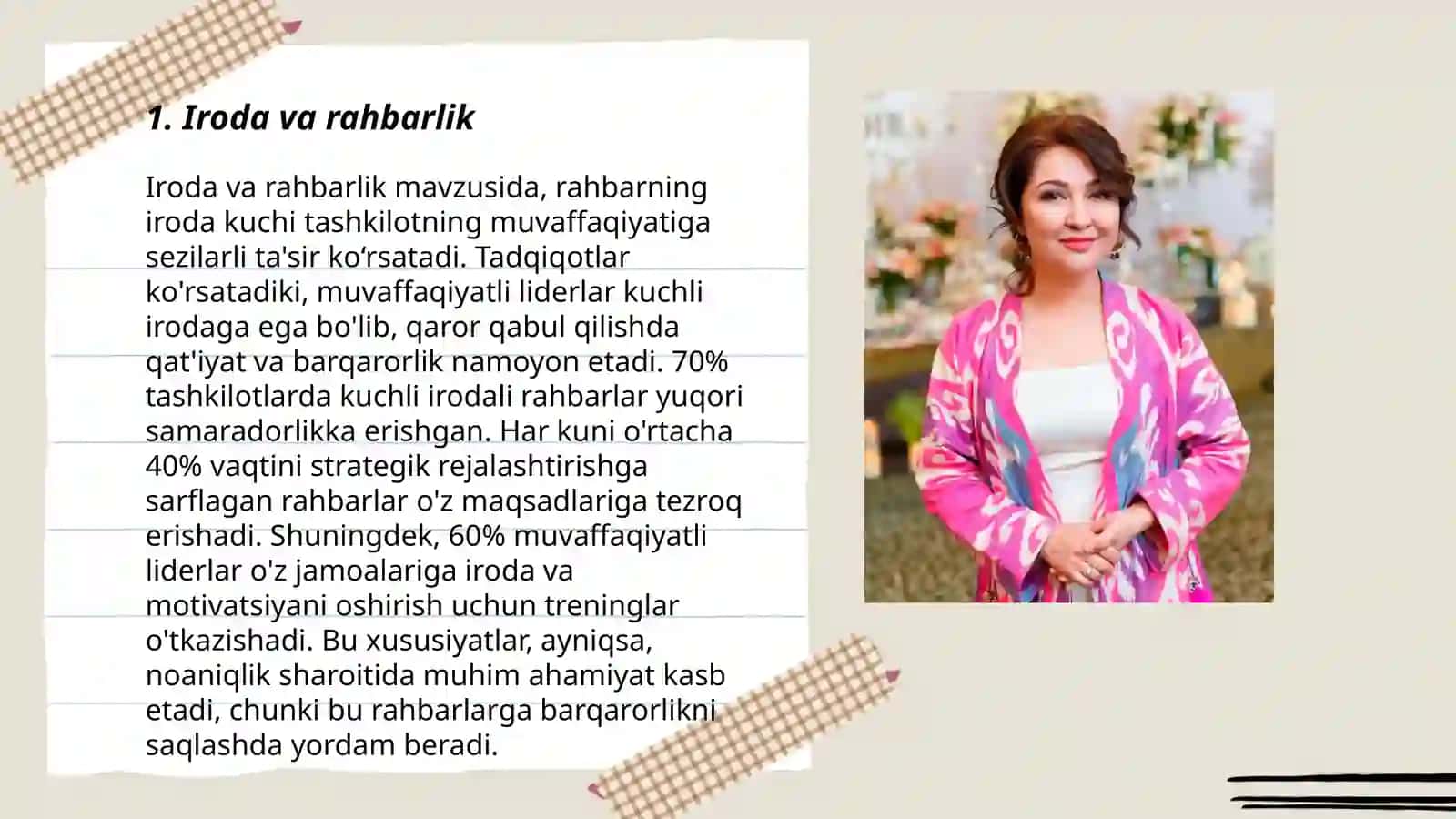 Iroda va rahbarlik 3