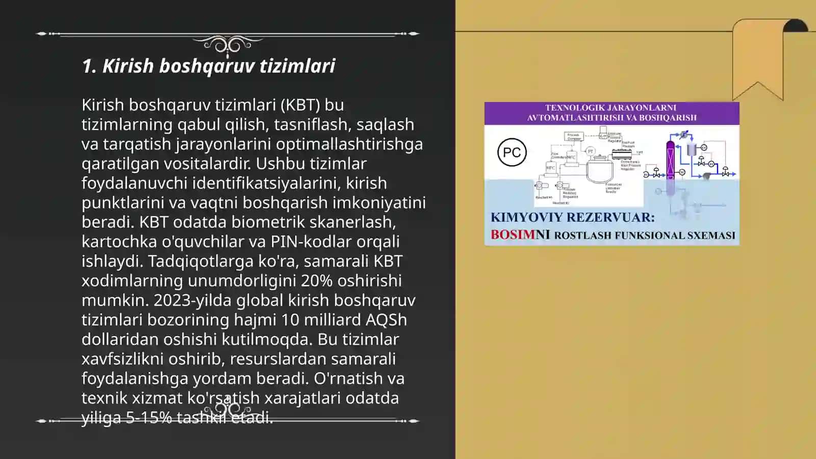 Kirish. Boshqarish, modellash va identifikatsiya 3