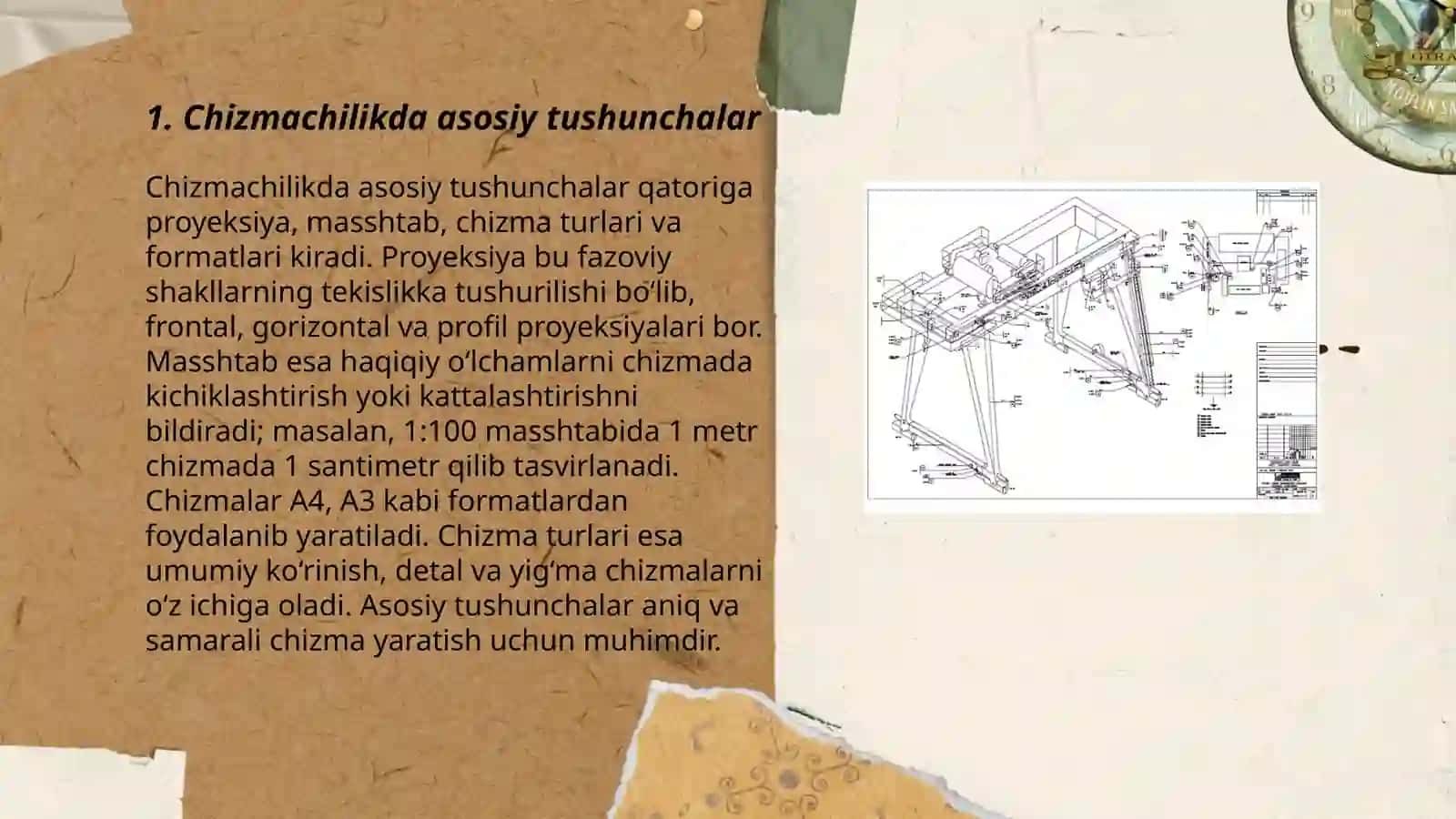 Chizmachilikda loyihalash masalalari 3