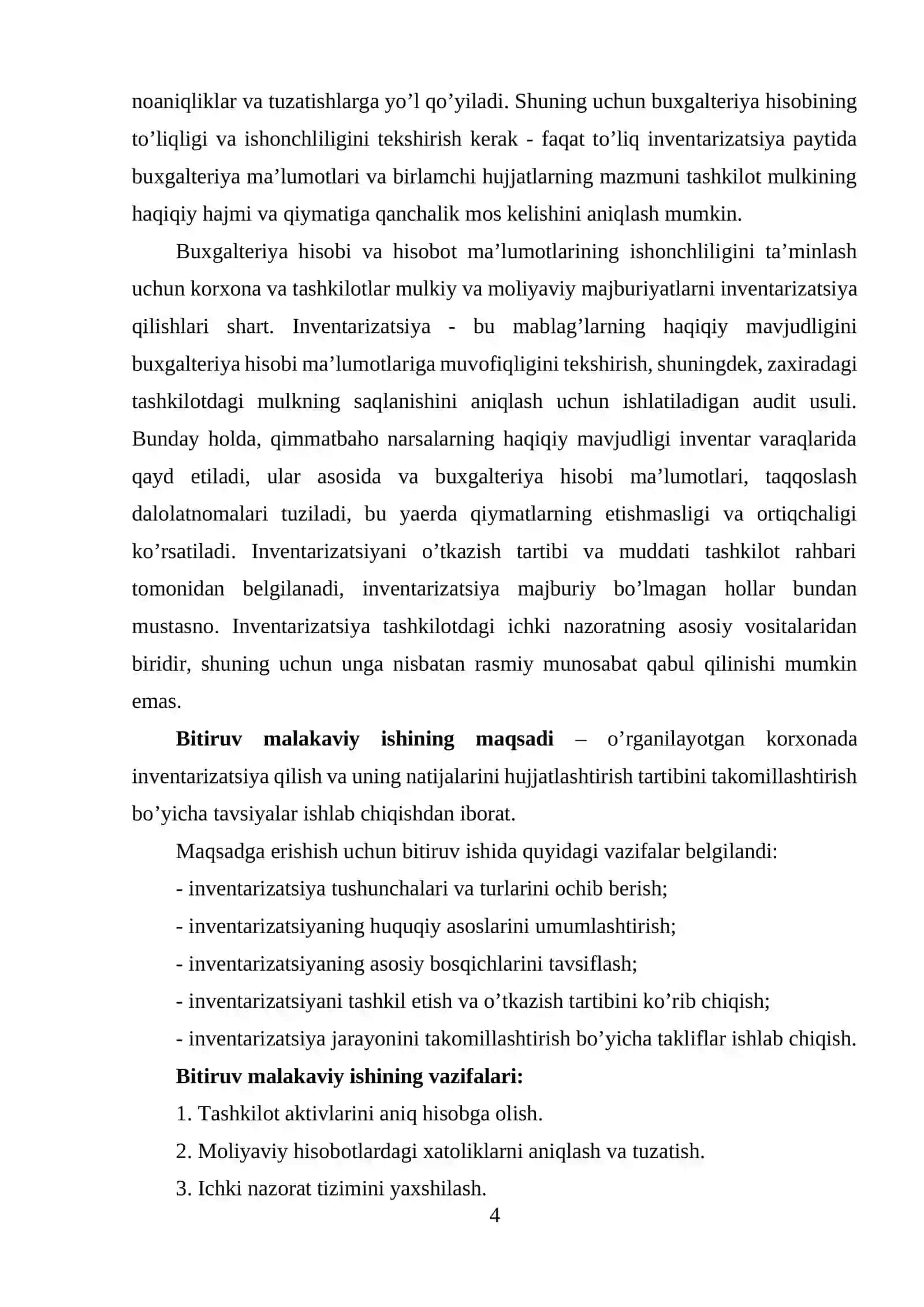 INVENTARIZATSIYANI O’TKAZISH TARTIBI VA NATIJALARINI RASMIYLASHTIRISH 3