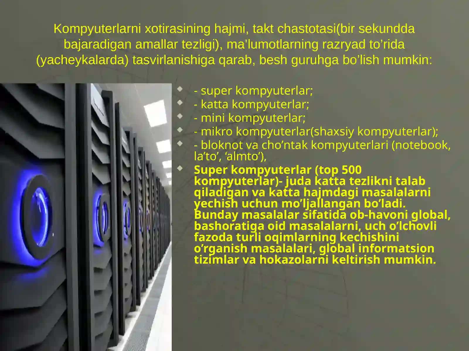 Zamonaviy shaxsiy kompyuterlar va ularning rivojlanishi 3