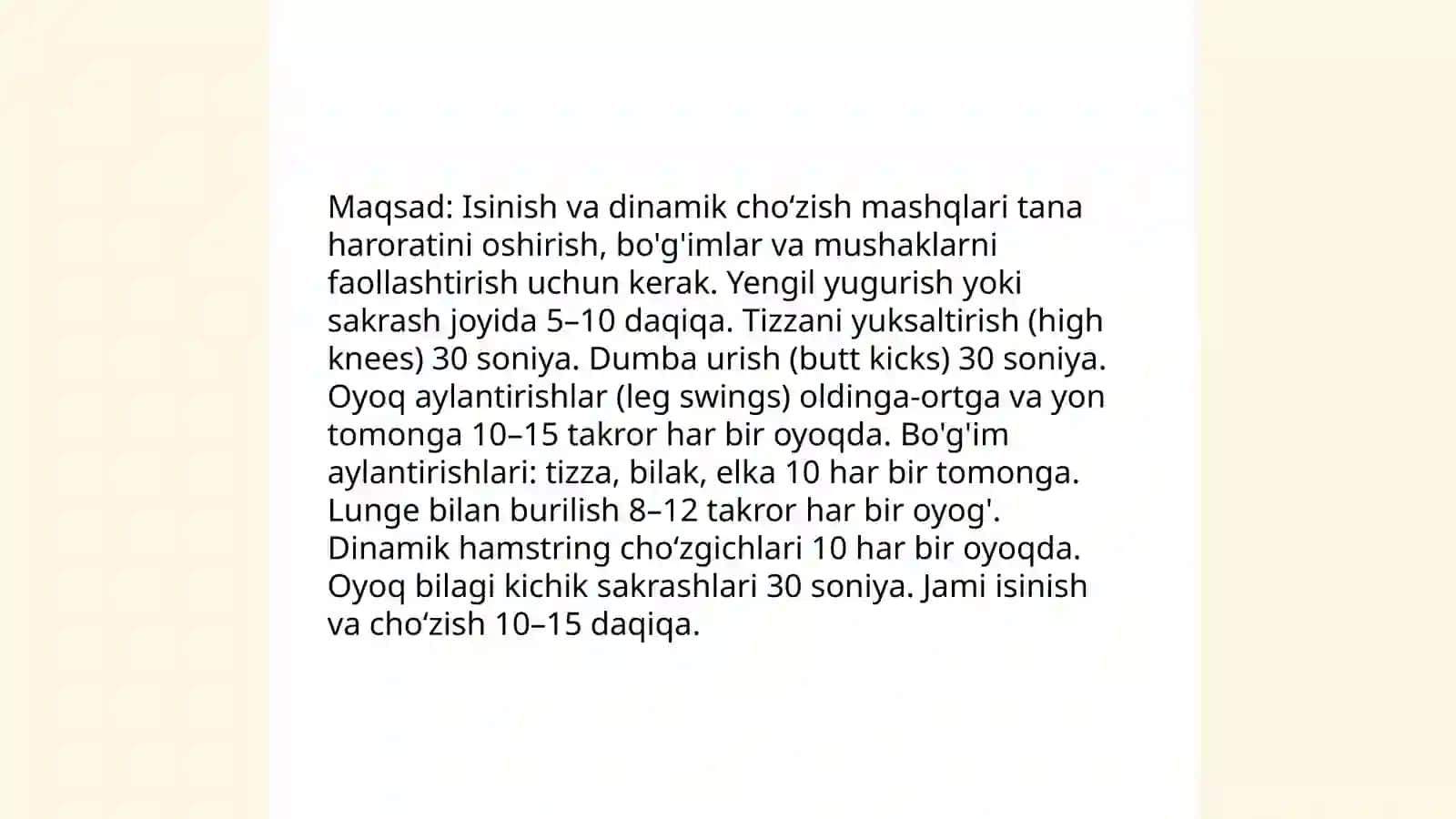 Stritbolda shikastlanishning oldinini olish 3