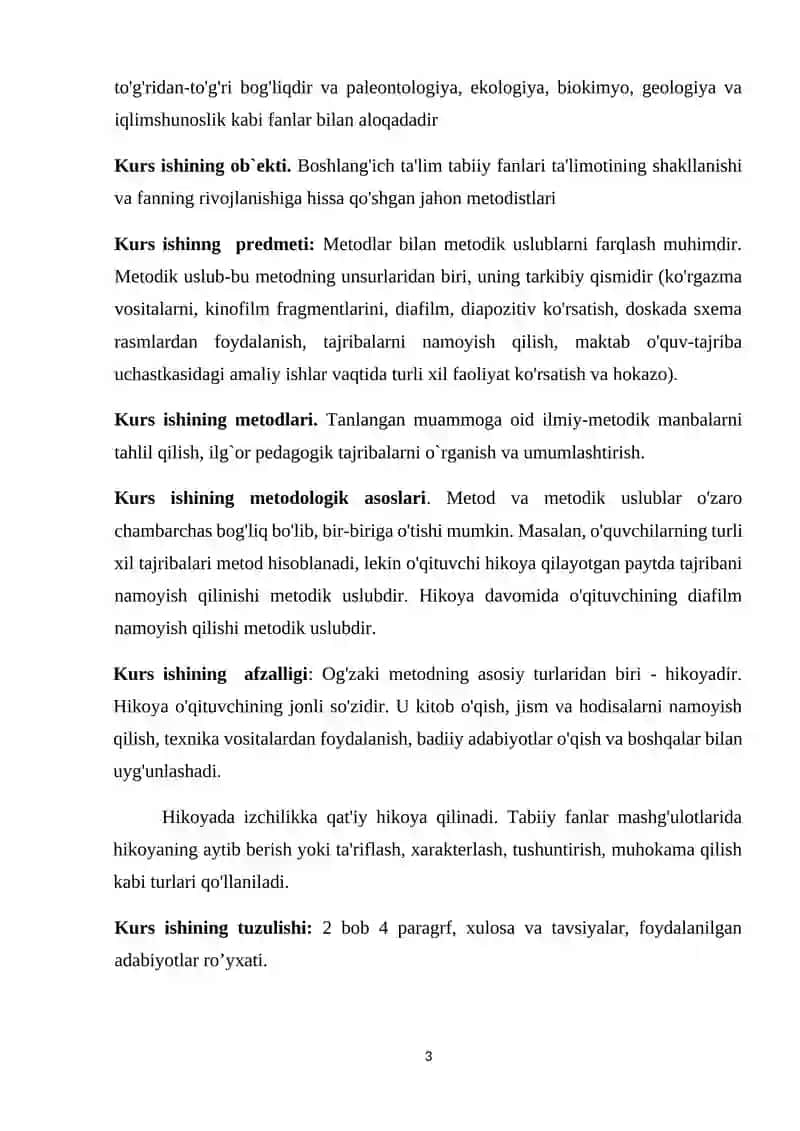 BOSHLANG'ICH TA'LIM TABIIY FANLARI TA'LIMOTINING SHAKLLANISHI VA FANNING RIVOJLANISHIGA HISSA QO'SHGAN JAHON METODISTLARI 3