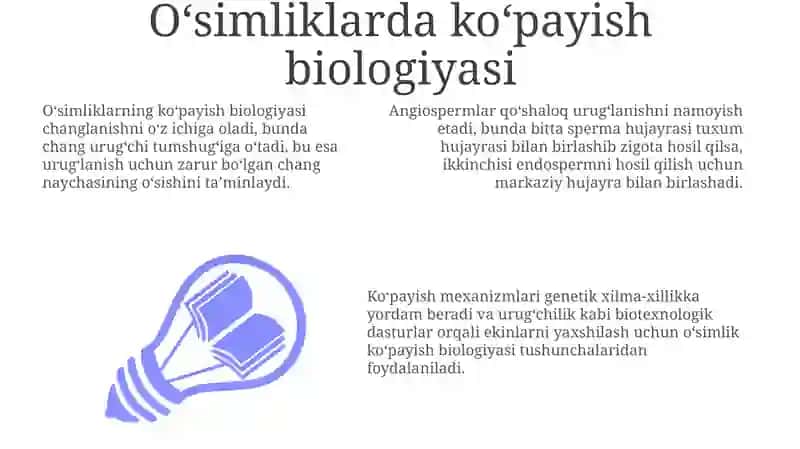 Changlanish biologiyasi va qo'sh urug'lanish jarayoni 3