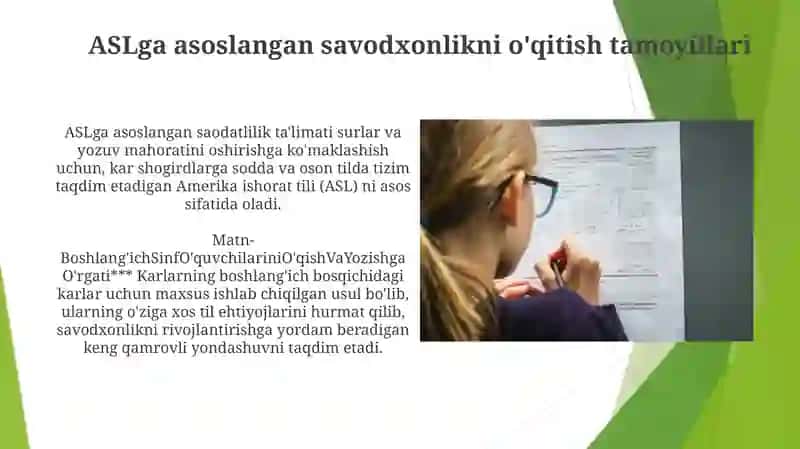 Matn-Boshlang'Ich Sinf Õquvchilarini O'Qish Va Yozishga O'Rgatish 3