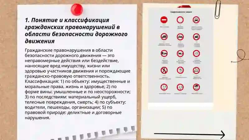 ГРАЖДАНСКИЕ ПРАВОНАРУШЕНИЯ В ОБЛАСТИ БЕЗОПАСНОСТИ ДОРОЖНОГО ДВИЖЕНИЯ 3