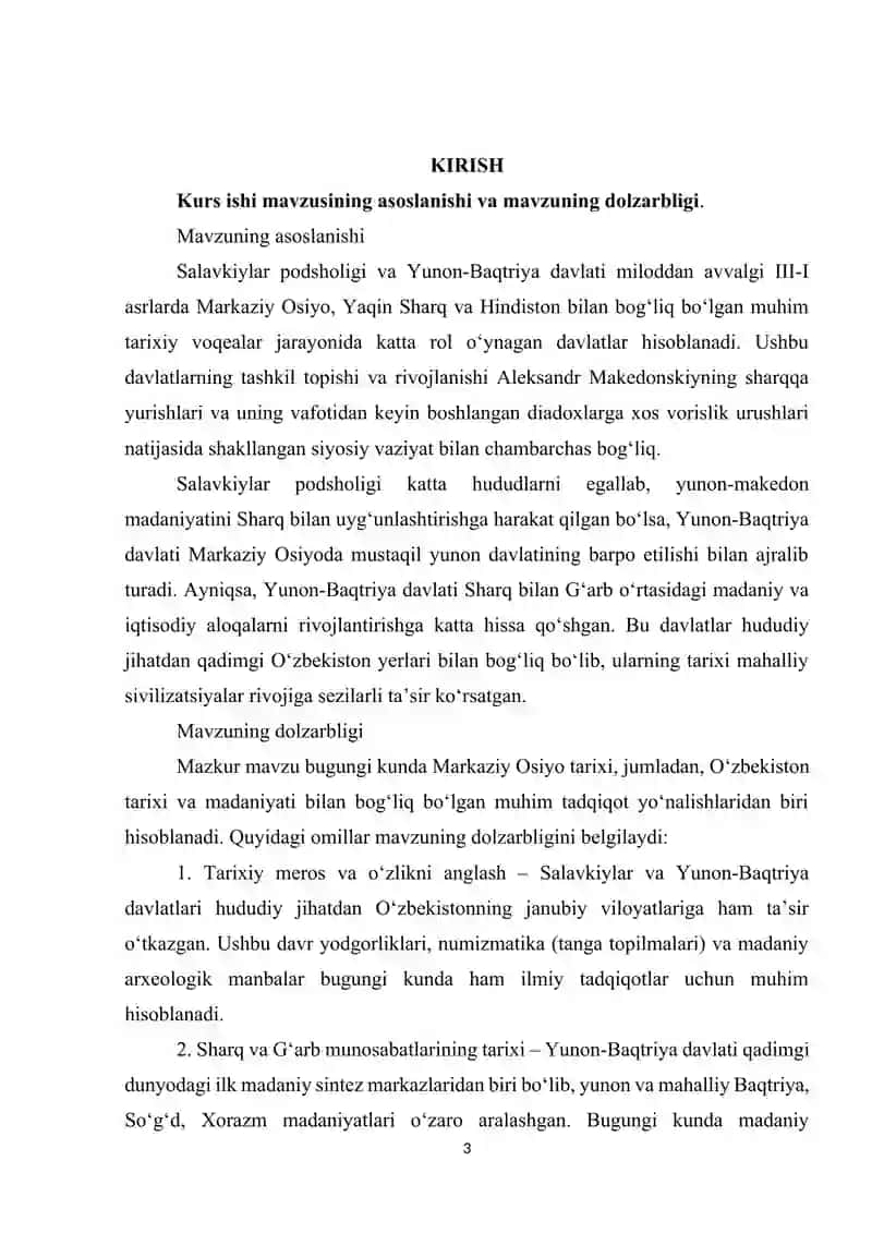 Salavkiylar podsholigi va Yunon-Baqtriya davlati 3