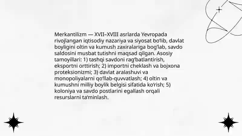 Merkantilizm 3