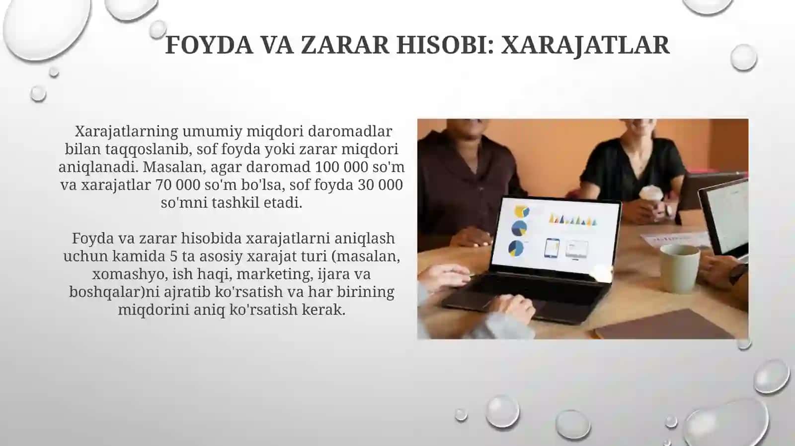 Google Slaydlar Balans Varag'ini Ishlatish Misollari 3