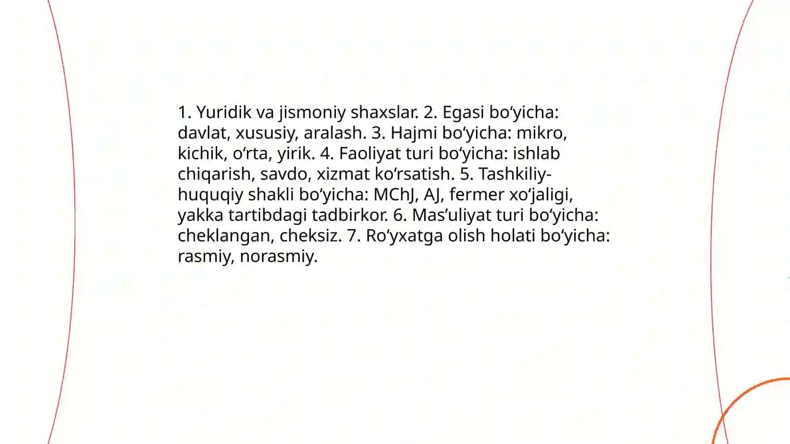 Biznes faoliyati subyektlari 3