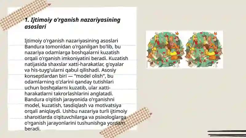 Ijtimoiylashuv muammosi sifatida bola psixik rivojlanishining ijtimoiy oʻrganish nazariyasi 3