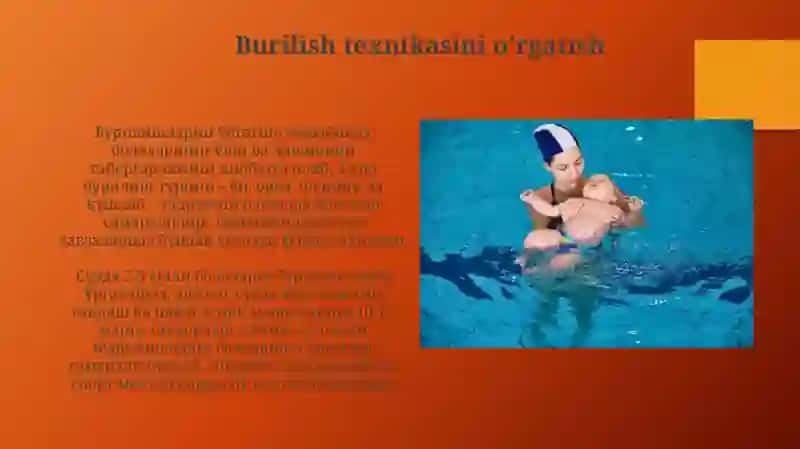 Suzishda startdan chiqish va burilishlarni o‘rgatish rivojlanishi 3