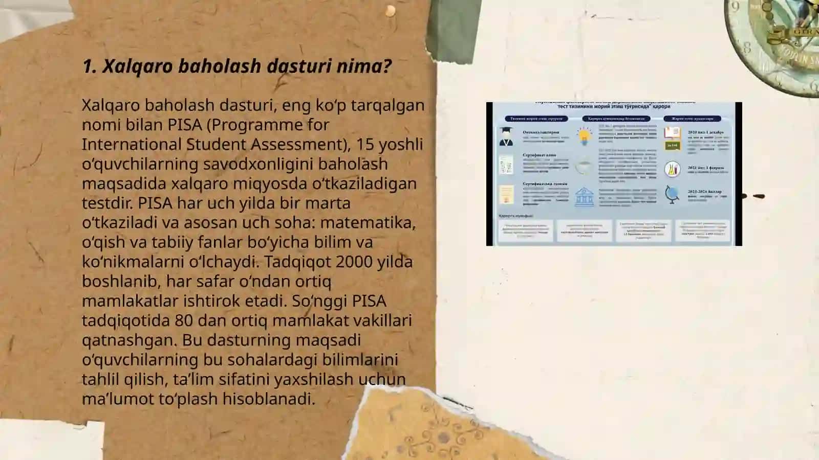 Xalqaro baholash dasturi umumta'lim maktab o'quvchilarning ijodiy va tanqidiy fikrlash ko'nikmalarini egallashdagi roli 3