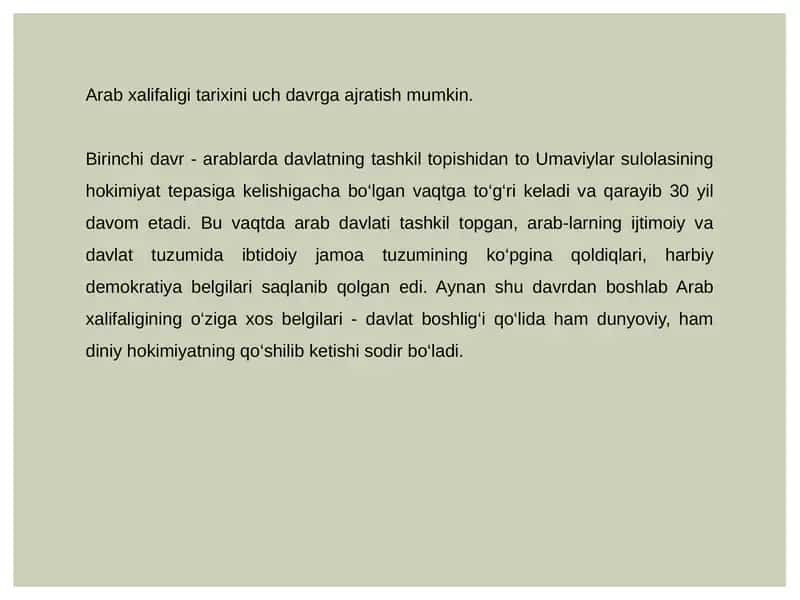 Arabxalifaligida Movarounnahr 3
