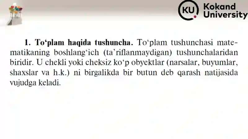 Iqtisodchilar uchun matematika I 3