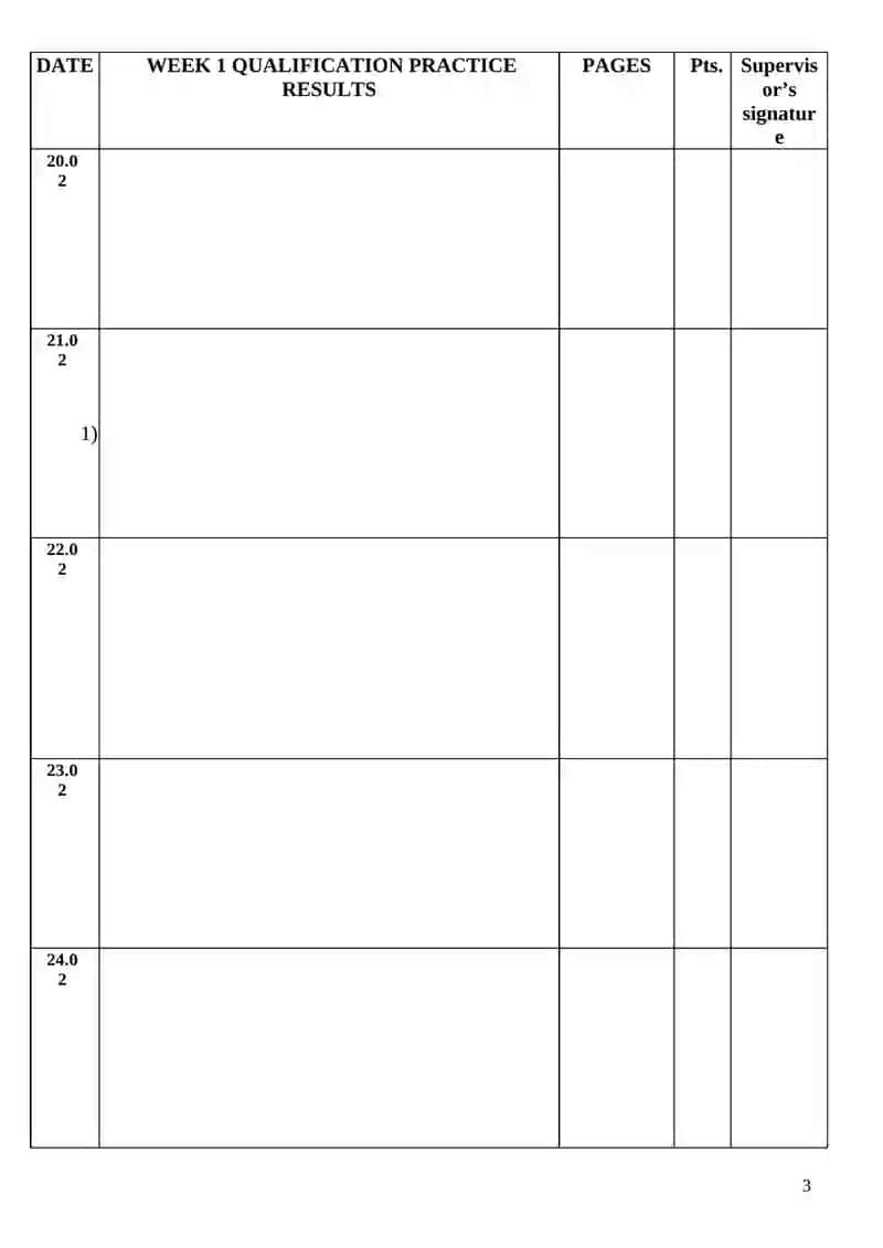 PRACTICE DIARY ON MASS MEDIA 3