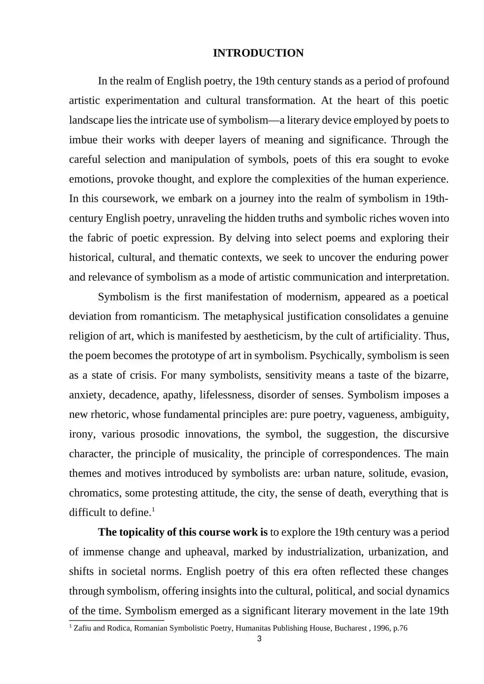 SYMBOLISM IN ENGLISH POETRY FROM THE 19TH CENTURY 3