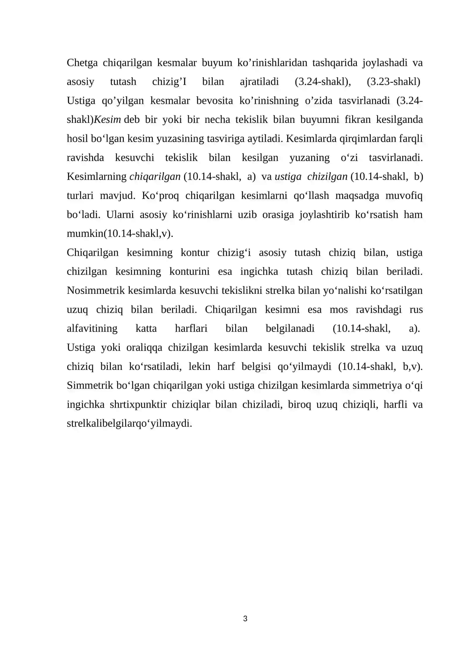 Qirqim va kesim mavzusiga oid masalalar 3