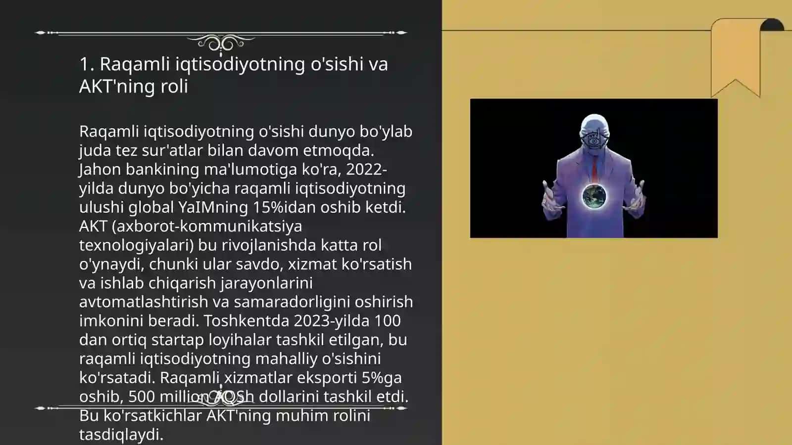 Raqamli iqtisodiyot va AKT o'rtasidagi o'zaro bog'liqlik 3