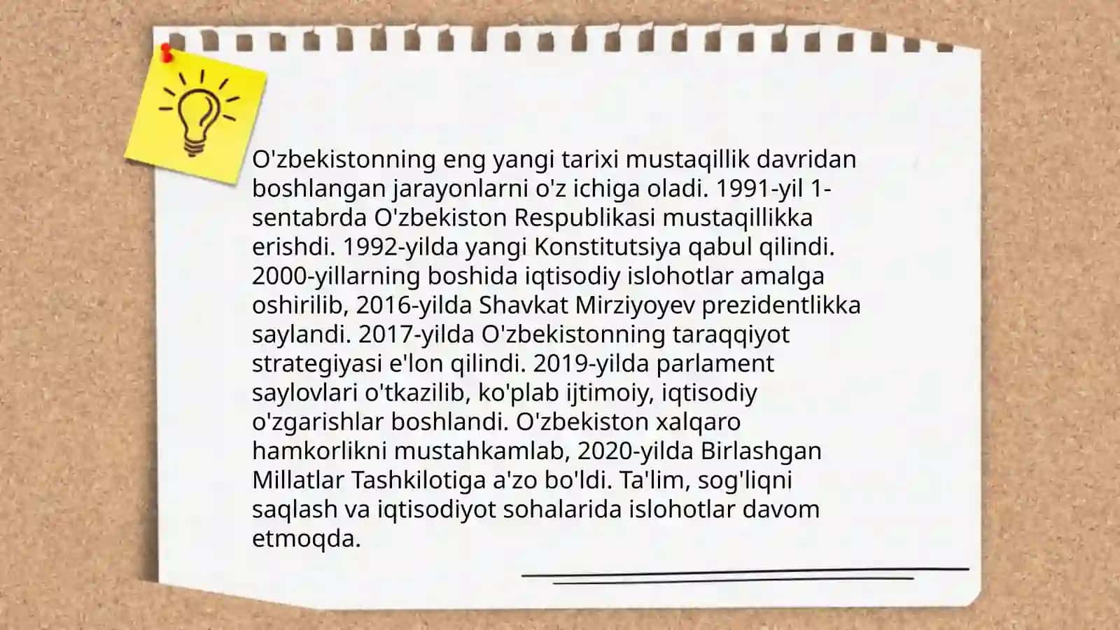 O'zbekistonning eng yangi tarixi 3