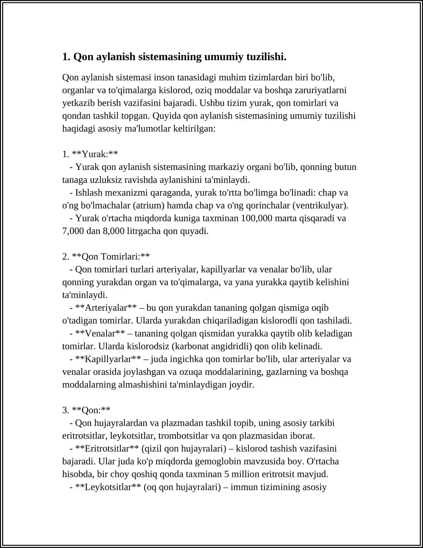 QON AYLANISH SISTEMASINING FIZIK ASOSLARI 3