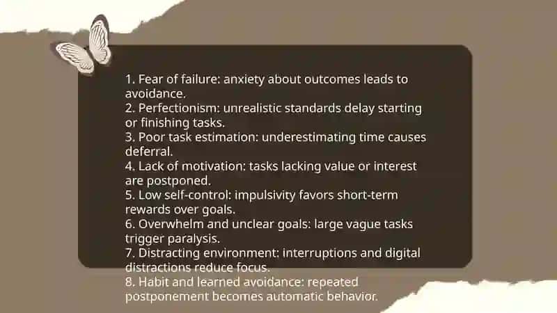 Time management and procrastination 3