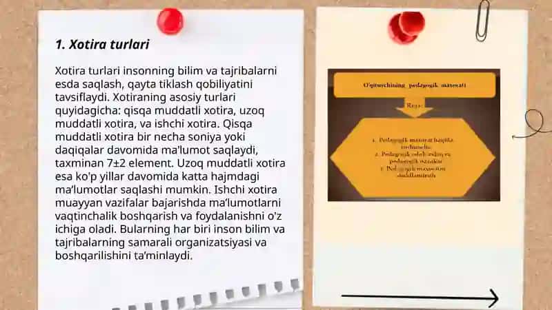 Xotira psixologiyasining asosiy qonuniyatlari 3