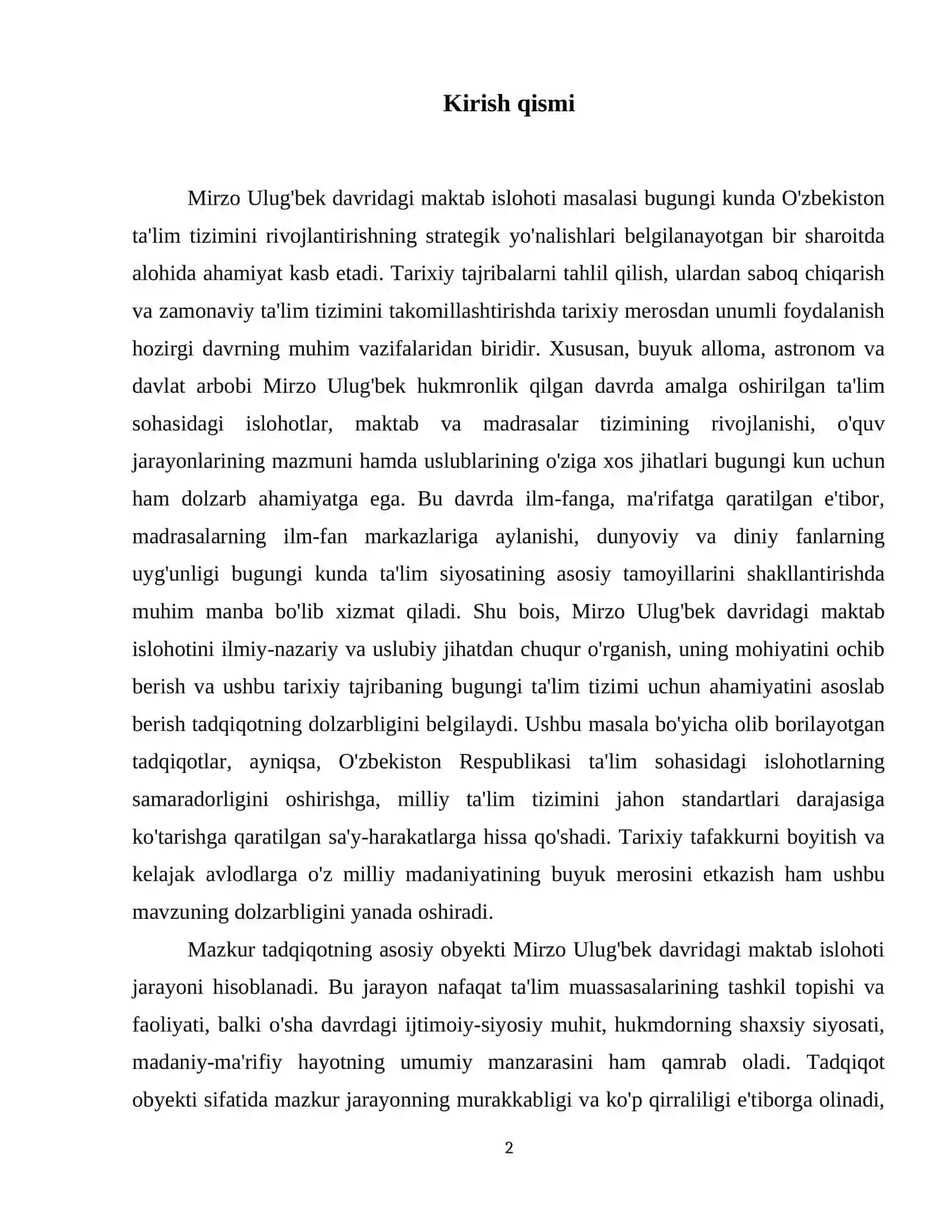 Ulug'bek davrida maktab islohoti 3