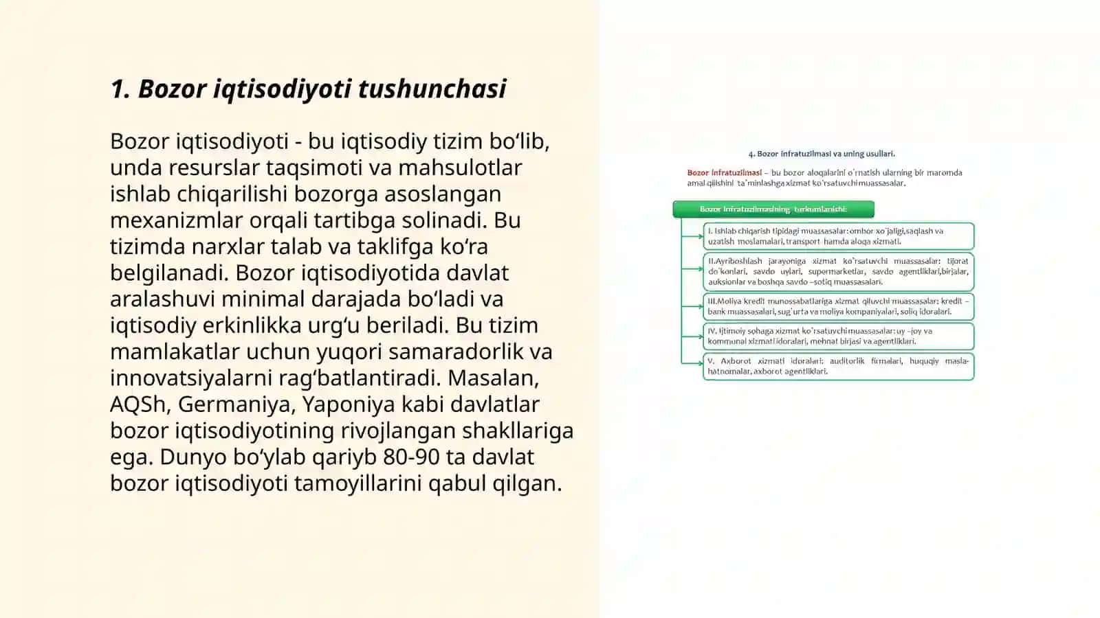 Bozor iqtisodiyotining mazmuni va amal qilishi 3