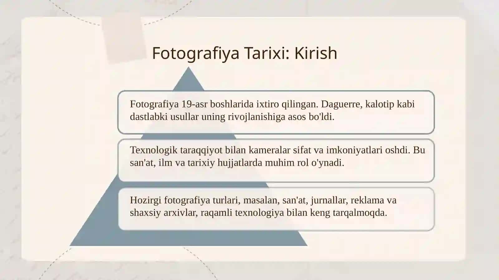 Fotografiya tarixi va janrlari 3