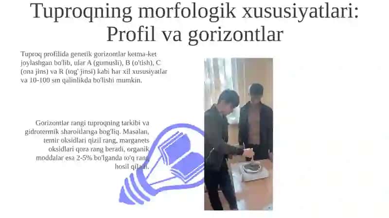 Tuproqning morfologik belgilari, tuproqning mexanik tarkibi analizi 3