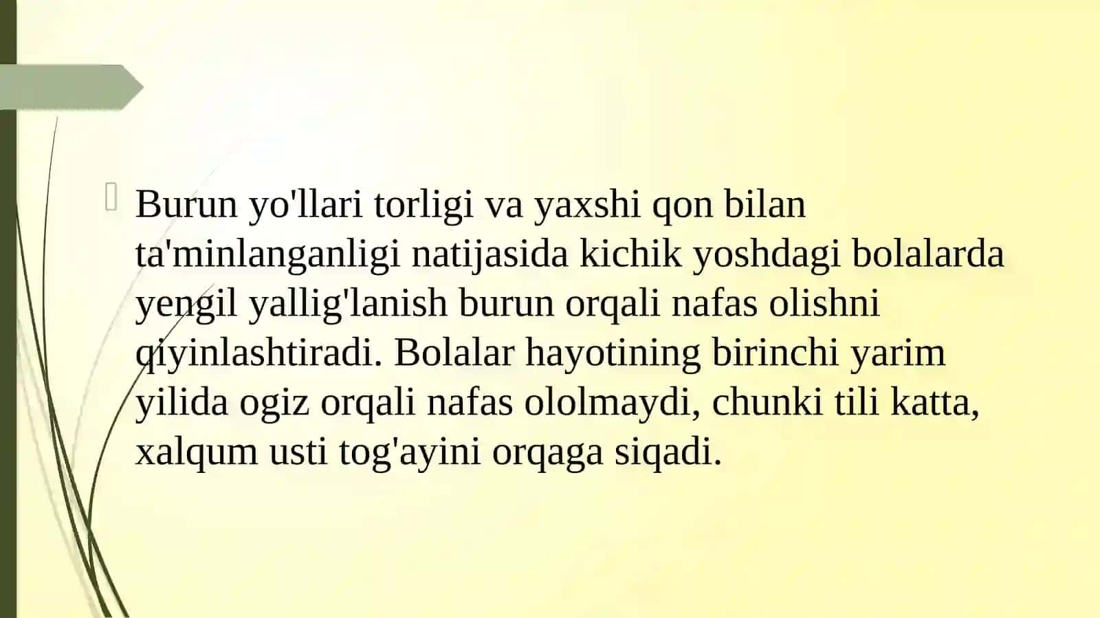 Bolalarda Nafas Olish Tizimining Anatomo-Fiziologik Xususiyatları 3