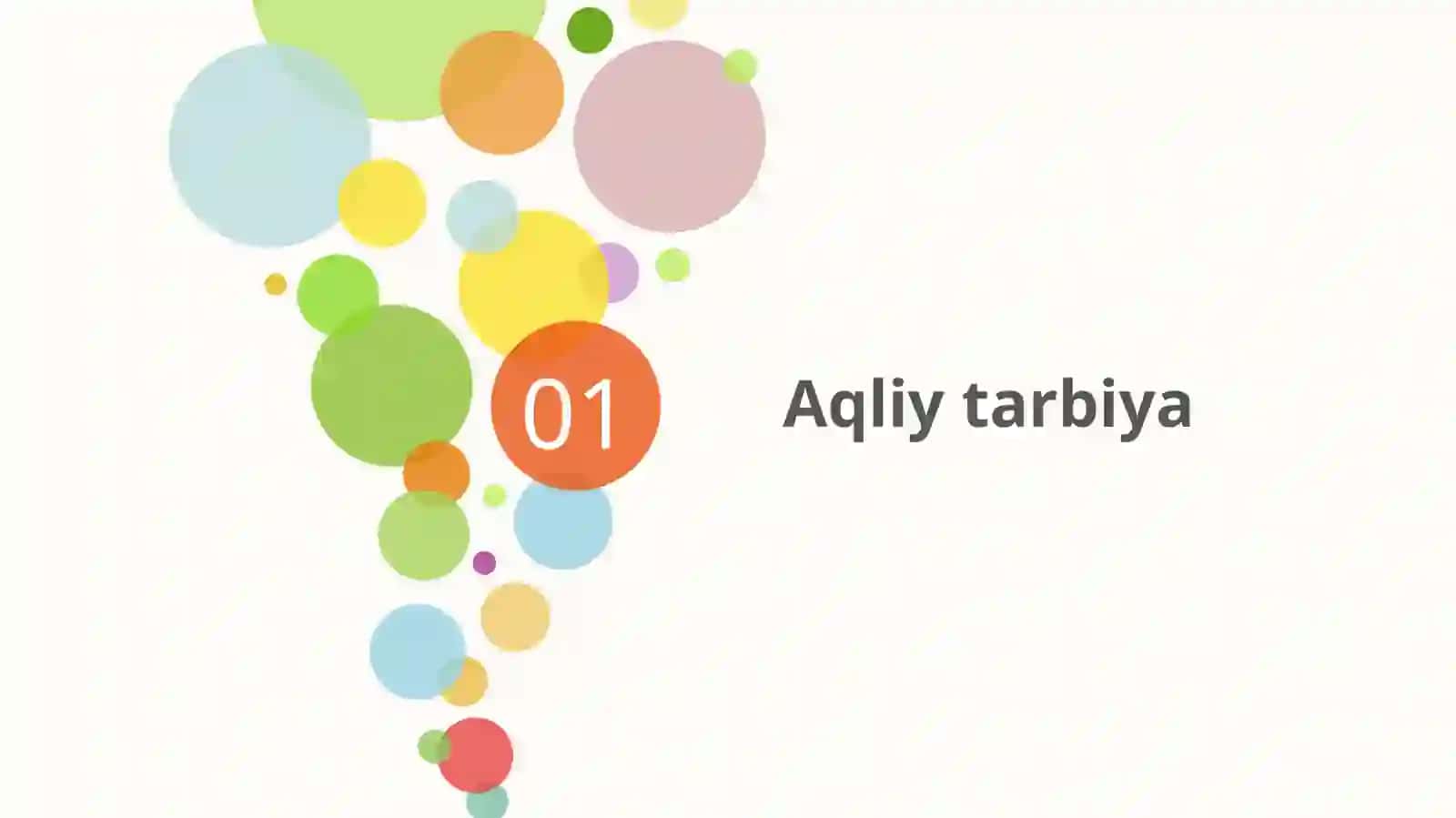 MAKTABGACHA YOSHDAGI BOLALARNI AQLIY TARBIYASI 3